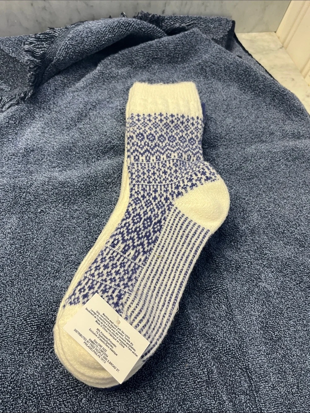 Free People Nordic Knit Sock Bundle, Set of 3 Pairs, NWT